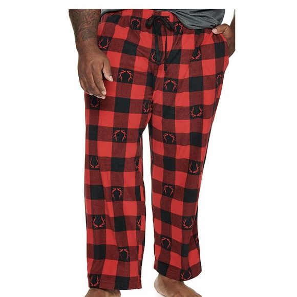Sonoma Pants New Sonoma 2xlt Mens 2xl Tall Red Buffalo Plaid Pajama